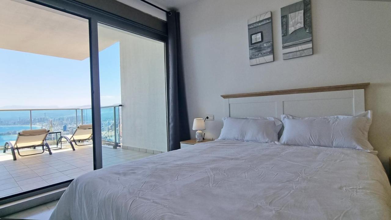 Ferienwohnung Planta 39 - Impresionantes Vistas Al Mar Benidorm Exterior foto