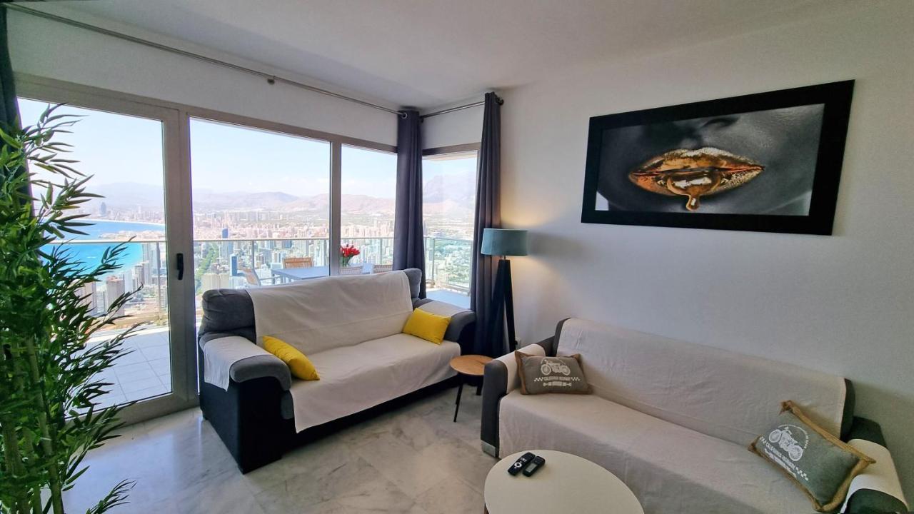 Ferienwohnung Planta 39 - Impresionantes Vistas Al Mar Benidorm Exterior foto